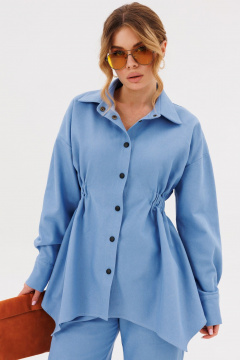 Брюки, рубашка Ambera Style 2138 голубой - фото 4