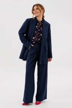 Брюки, жакет Amberа Style 2136 синий - фото 3