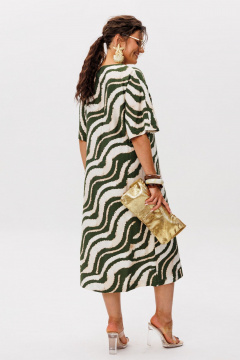 Платье Anelli 1391.1 зеленые_волны - фото 5