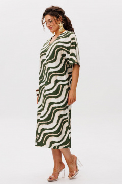 Платье Anelli 1391.1 зеленые_волны - фото 2