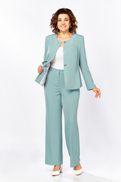 Брюки, жакет Swallow 868.1 пыльная_мята - фото 3