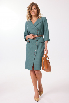 Платье Твой имидж 2199 темная_мята - фото 1