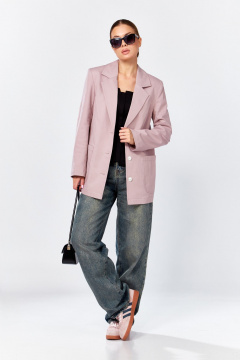 Жакет DOGGI 0196 пудра - фото 4