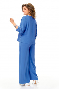 Блуза, брюки Karina deLux M-1320 голубой - фото 2