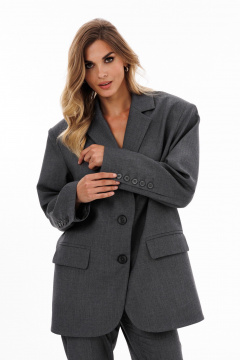 Жакет EOLA 2887.1 темно-серый - фото 5