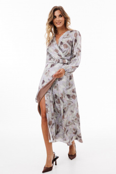 Платье EOLA 2896 сирень-какао - фото 4