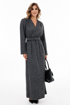 Платье EOLA 2902 темно-серый_меланж - фото 1
