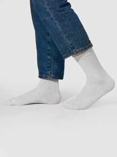 Носки Mark Formelle 061K-3089/25061K св.серый_меланж_рис.3089 - фото 1