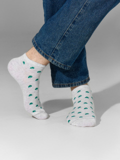 Носки Mark Formelle 104K-3111/25104K св.серый_меланж_рис.3111 - фото 3