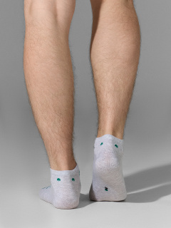 Носки Mark Formelle 104K-3111/25104K св.серый_меланж_рис.3111 - фото 5