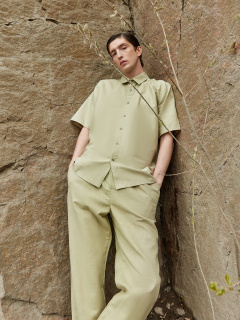 Рубашка Mark Formelle 111847/1/24-4534Ц-9 зеленый_чай - фото 1