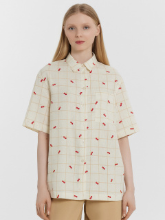 Блуза Mark Formelle 112855-1/1/25-36743П-9 вишенки_на_молочной_клетке - фото 3