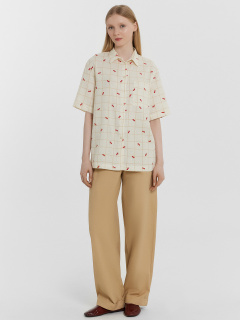 Блуза Mark Formelle 112855-1/1/25-36743П-9 вишенки_на_молочной_клетке - фото 1