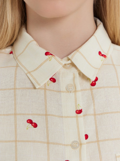 Блуза Mark Formelle 112855-1/1/25-36743П-9 вишенки_на_молочной_клетке - фото 4