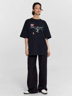 Футболка Mark Formelle 112953/24-26463П-0 черный_печать9_3_сл_на_пол - фото 4