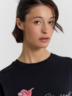 Футболка Mark Formelle 112953/24-26463П-0 черный_печать9_3_сл_на_пол - фото 5