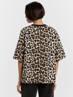 Футболка Mark Formelle 112961/24-33235ПП-0 бежевый_леопард_1_сл_на_пол - фото 2