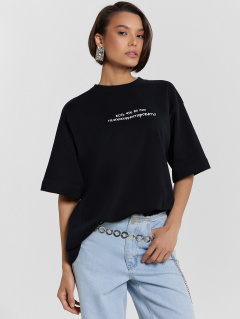 Футболка Mark Formelle 112961/24-33235ПП-0 черный_печать1_печать_1 - фото 5