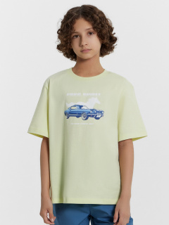 Футболка Mark Formelle 113394/25-36592П-0 белый_нефрит_печать_3_сл_на_пол - фото 3