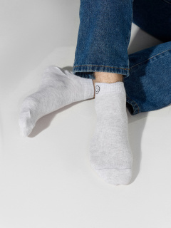 Носки Mark Formelle 131K-3094/25131K св.серый_меланж_рис.3094 - фото 1