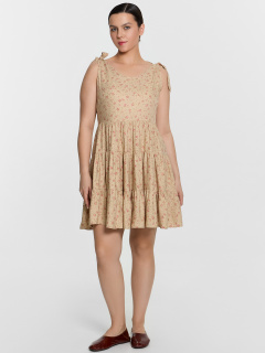 Платье Mark Formelle 152648/24-28471П-9 цветочки_на_ирландском_креме - фото 4