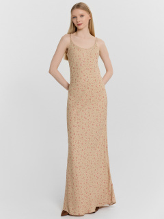 Платье Mark Formelle 152685/24-33214П-9 цветочки_на_ирландском_креме - фото 1