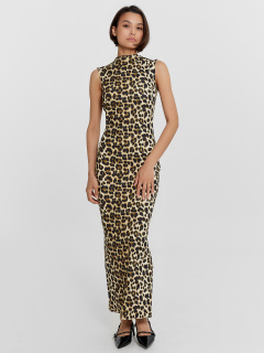 Платье Mark Formelle 152695/24-33236П-2 бежевый_леопард - фото 2