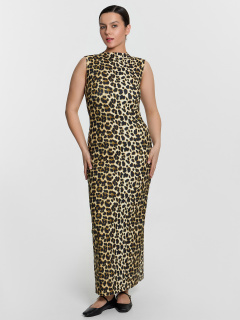 Платье Mark Formelle 152695/24-33236П-2 бежевый_леопард - фото 3