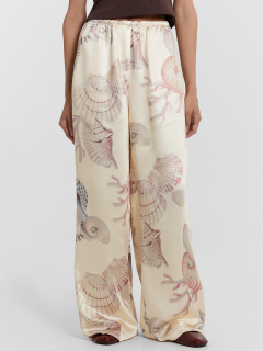 Брюки Mark Formelle 182544/24-33468П-9 ракушки_на_сливочном - фото 3