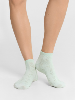 Носки Mark Formelle 300A-3123/253300A св.эвкалипт_молочный_рис.3123 - фото 3