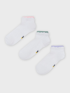 Носки Mark Formelle 406A-3177/B4-253406A белый_розовый_св.эвкалипт_св.лаванда_рис.3177 - фото 1