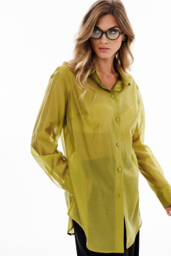 Блуза EOLA 2906 хаки - фото 2