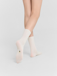 Носки Mark Formelle 430A-1407/B4-223430A молочный_св.эвкалипт_зефирный_рис.1407 - фото 1