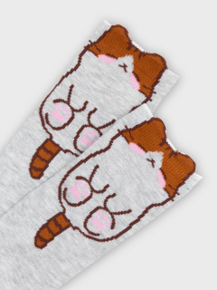 Носки Mark Formelle 430K-3190/B3-25430K св.серый_меланж_рис.3190 - фото 5