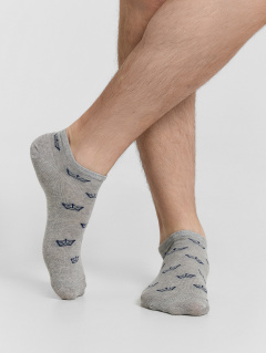 Носки Mark Formelle 104K-2825/24104K серый_меланж_рис.2825 - фото 2