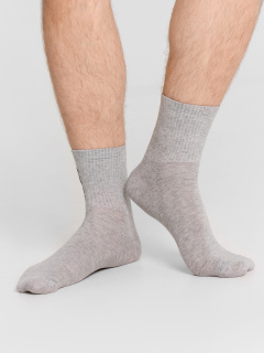Носки Mark Formelle 106K-3106/25106K серый_меланж_рис.3106 - фото 1