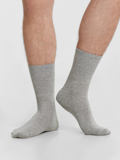 Носки Mark Formelle 107A-1663/223107A-1 белый_серый_меланж_черный_рис.1663 - фото 1