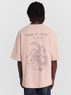 Футболка Mark Formelle 111883/24-4288П-0 бежевая_варка_1_сл_на_пол_1_сл_на_спинке_1сл_на_внут - фото 1