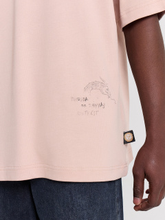 Футболка Mark Formelle 111883/24-4288П-0 бежевая_варка_1_сл_на_пол_1_сл_на_спинке_1сл_на_внут - фото 5