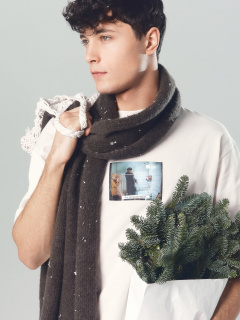 Футболка Mark Formelle 111883/24-4288П-0 белый_песок_печать_1_сл_на_пол - фото 1