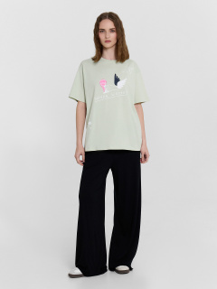 Футболка Mark Formelle 112678-2/24-28463П-0 св.аквамарин_печать_1_сл_на_пол - фото 2