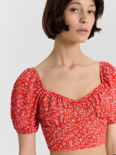 Топ Mark Formelle 112851/24-33660П-9 белые_цветы_на_фиесте - фото 5