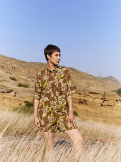 Рубашка Mark Formelle 112855/1/24-28373П-9 цветы_на_кенгуру - фото 1