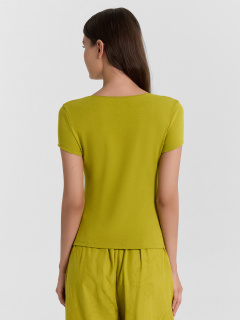 Футболка Mark Formelle 112899/24-33381Ц-1 авокадо - фото 2
