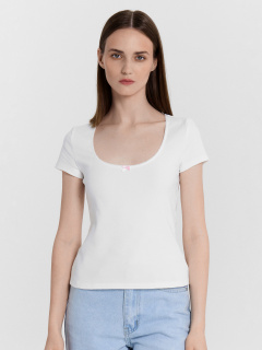 Футболка Mark Formelle 112899/24-33381Ц-1 белый - фото 1