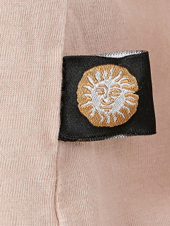 Футболка Mark Formelle 112934/24-ОБР33049П-0 бежевая_варка_009.2_Эйсид_2_сл_на_пол_1_сл_на_сп - фото 3