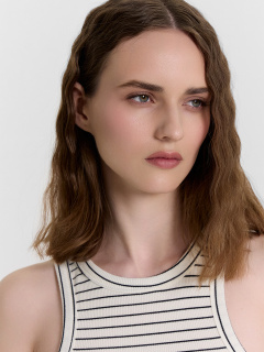 Топ Mark Formelle 112939/24-32880П-1 полоска_на_молочном - фото 3