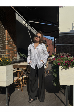 Блуза THE.WOMAN 0335 белый - фото 3