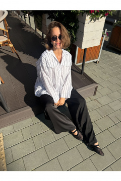 Блуза THE.WOMAN 0335 белый - фото 1