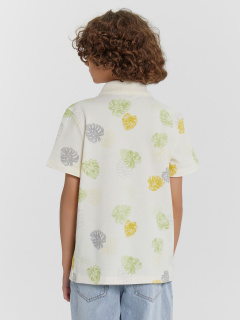 Майка Mark Formelle 113430/1/24-33309П-11 тропические_листья_на_молочном - фото 3